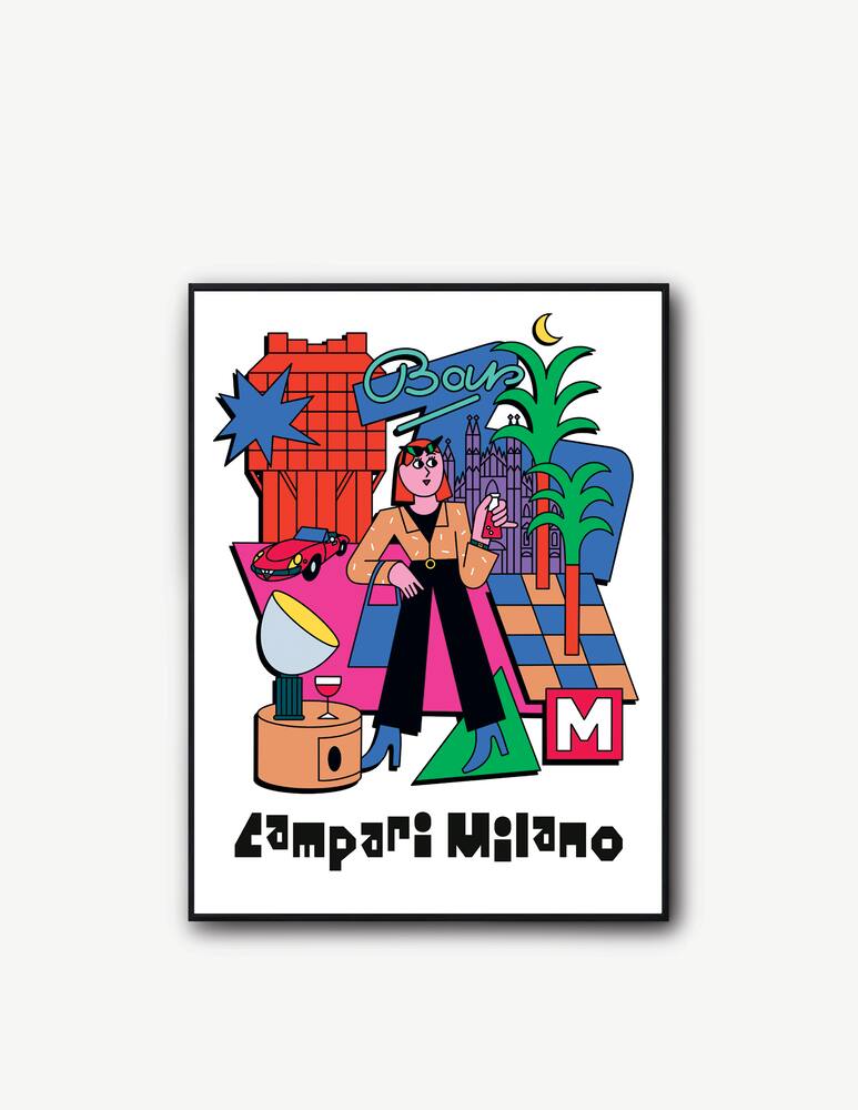 rinascente Slurp Design Author'S Slurp Print