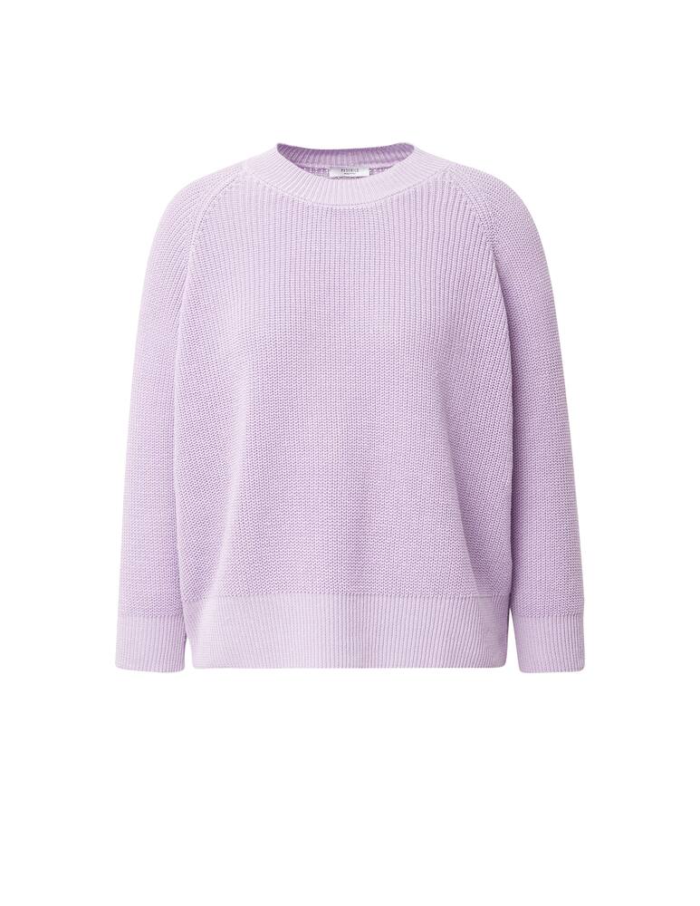 rinascente Peserico Linen blend jumper - lilac