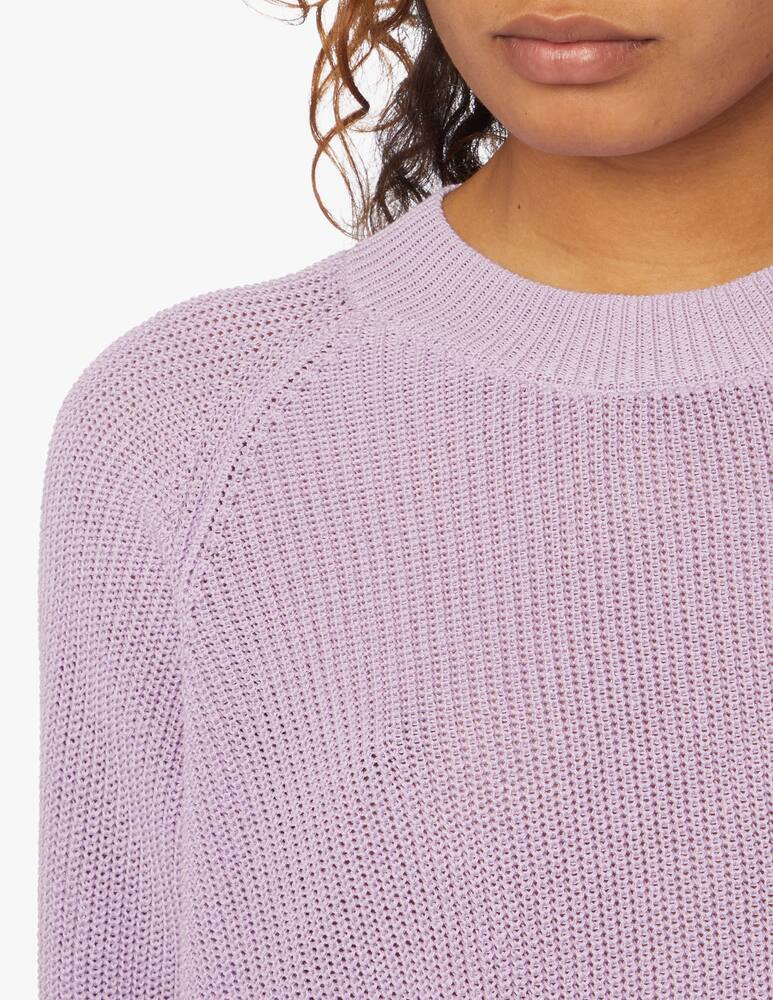 rinascente Peserico Linen blend jumper - lilac