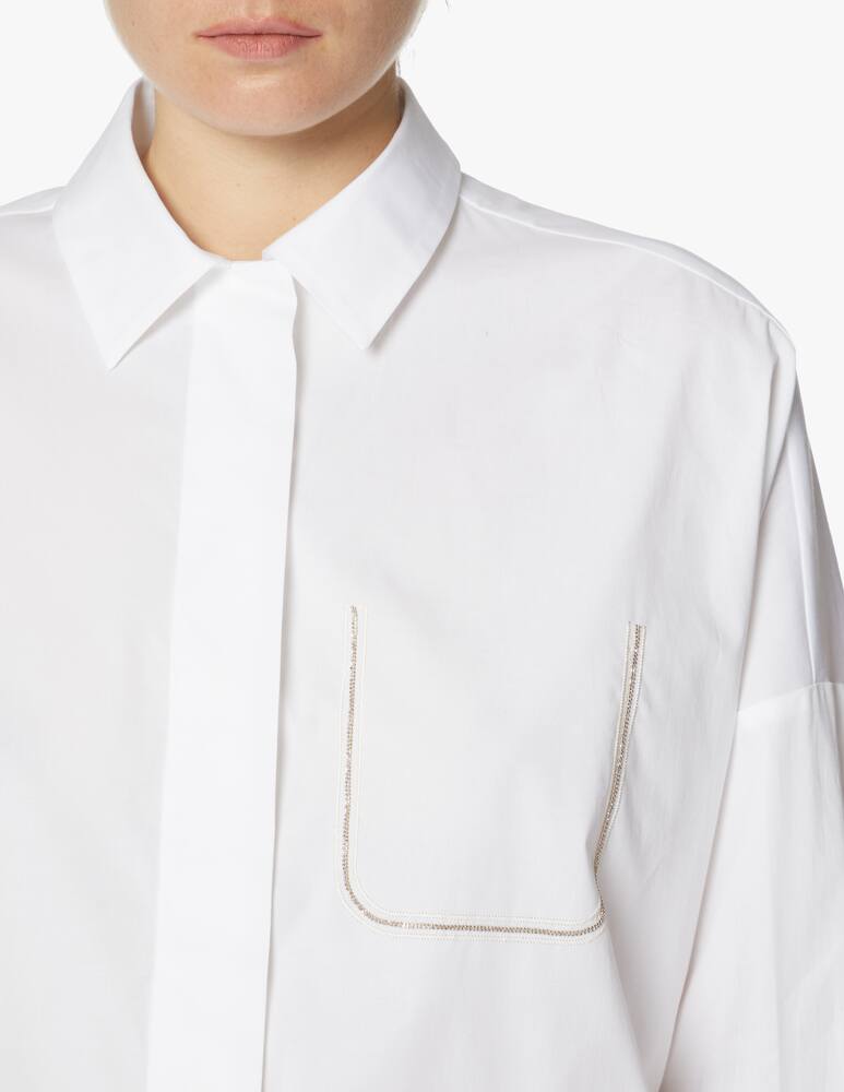 rinascente Peserico Cotton blend shirt - white