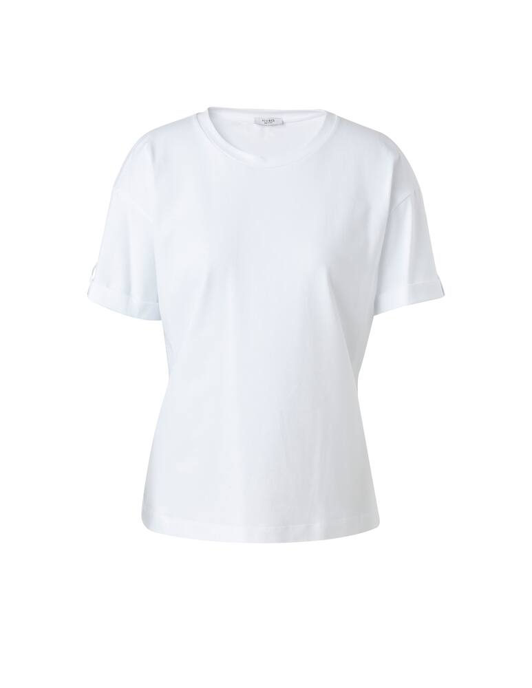 Peserico T-shirt in misto cotone - bianco - immagine 5 Peserico T-shirt in misto cotone - bianco - immagine 5