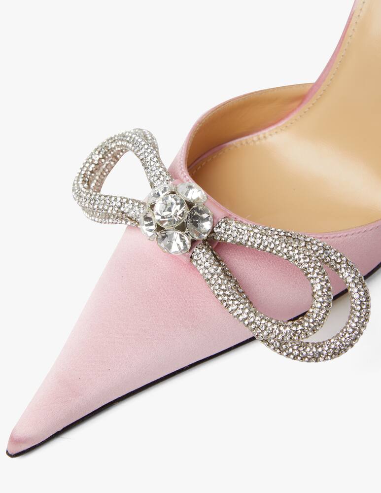 rinascente Mach & Mach Slingback in raso Doppio Fiocco