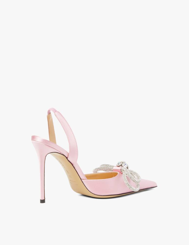 rinascente Mach & Mach Slingback in raso Doppio Fiocco