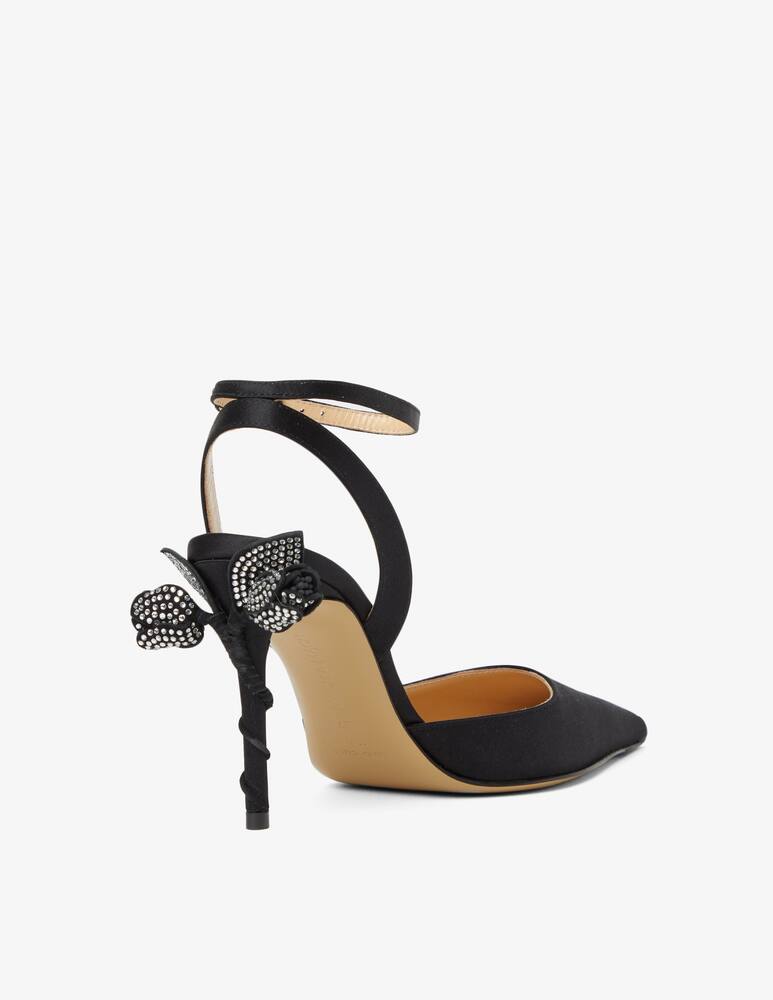 rinascente Mach & Mach Wonder Tulip satin pump