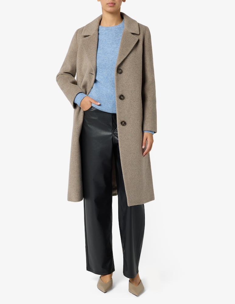 Elizabeth Ascot Cappotto monopetto in misto lana - immagine 2 Elizabeth Ascot Cappotto monopetto in misto lana - immagine 2