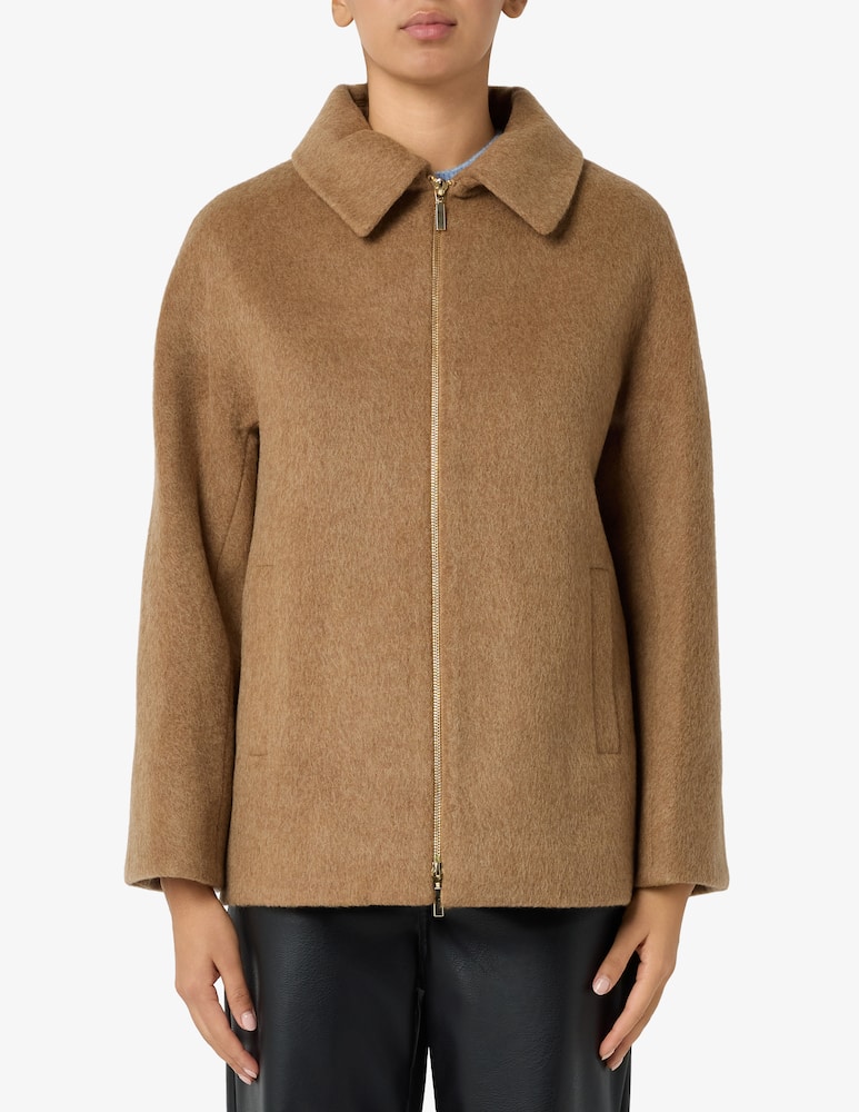 Elizabeth Ascot Short wool blend coat - picture 1 Elizabeth Ascot Short wool blend coat - picture 1