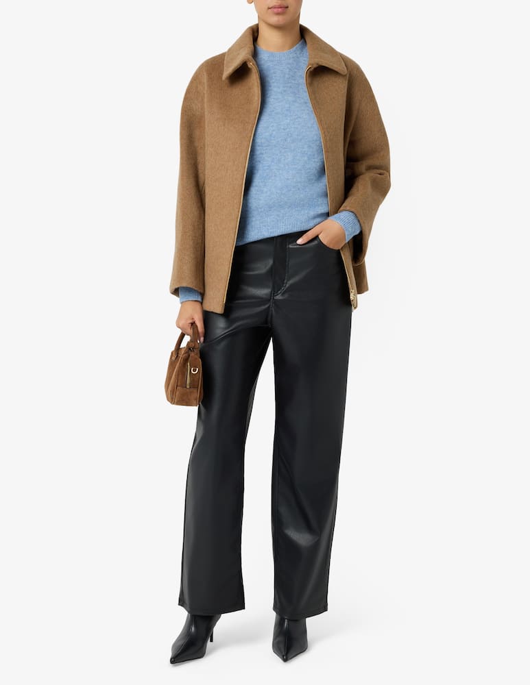 Elizabeth Ascot Short wool blend coat - picture 2 Elizabeth Ascot Short wool blend coat - picture 2