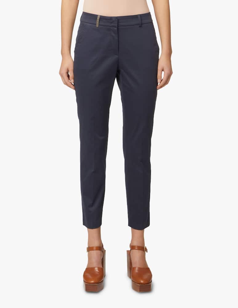 rinascente Peserico Pantaloni a sigaretta - blu