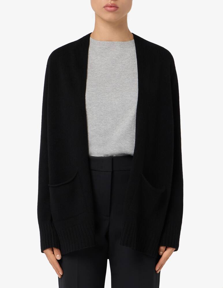 rinascente Rinascente Collection Cardigan drappeggiato in misto lana