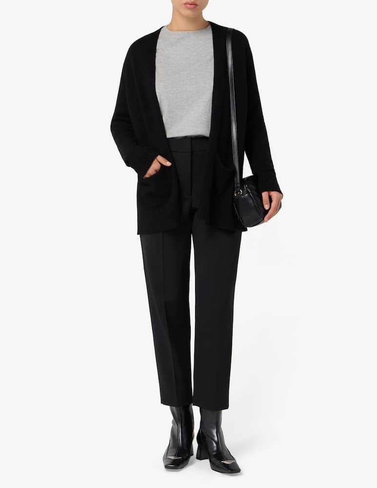 rinascente Rinascente Collection Cardigan drappeggiato in misto lana