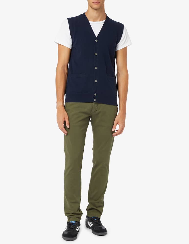 rinascente Pure Cashmere Gilet in cashmere