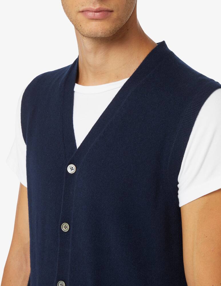 rinascente Pure Cashmere Gilet in cashmere