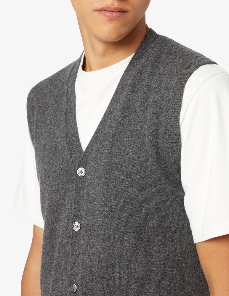 rinascente Pure Cashmere Gilet in cashmere