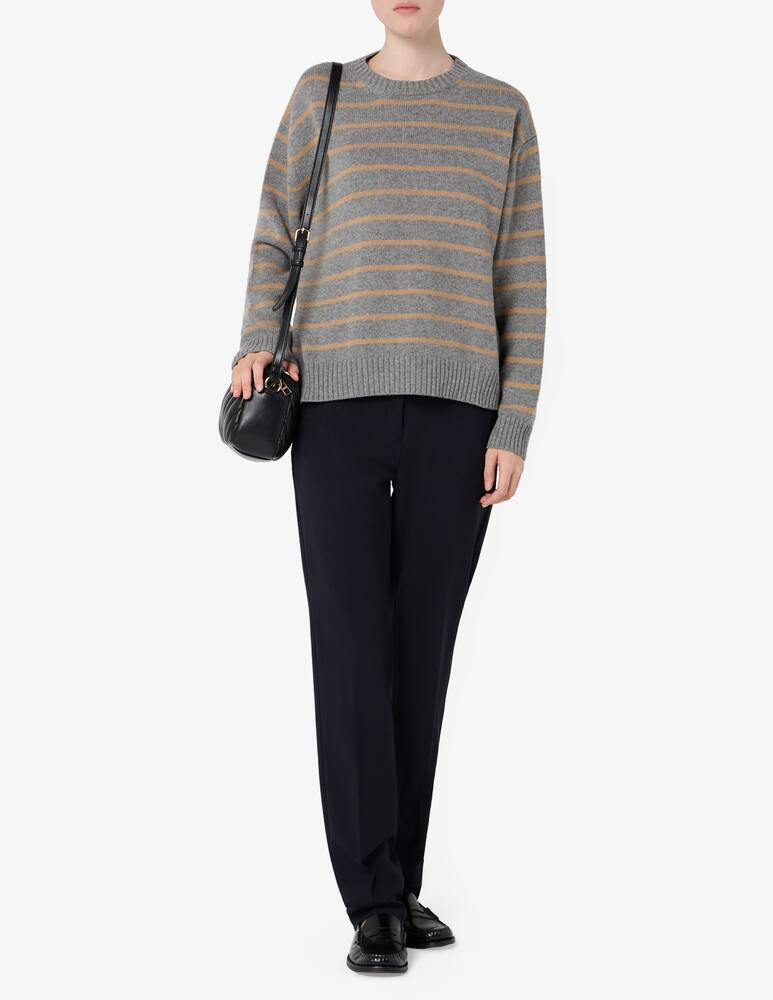 rinascente Rinascente Collection Maglia boxy righe lana mix