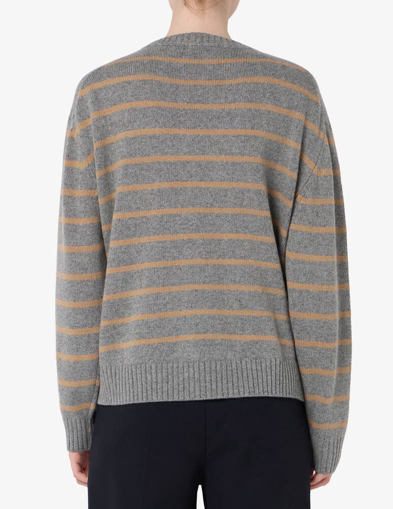 rinascente Rinascente Collection Maglia boxy righe lana mix