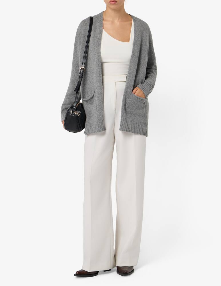 rinascente Rinascente Collection Cardigan drappeggiato in lana