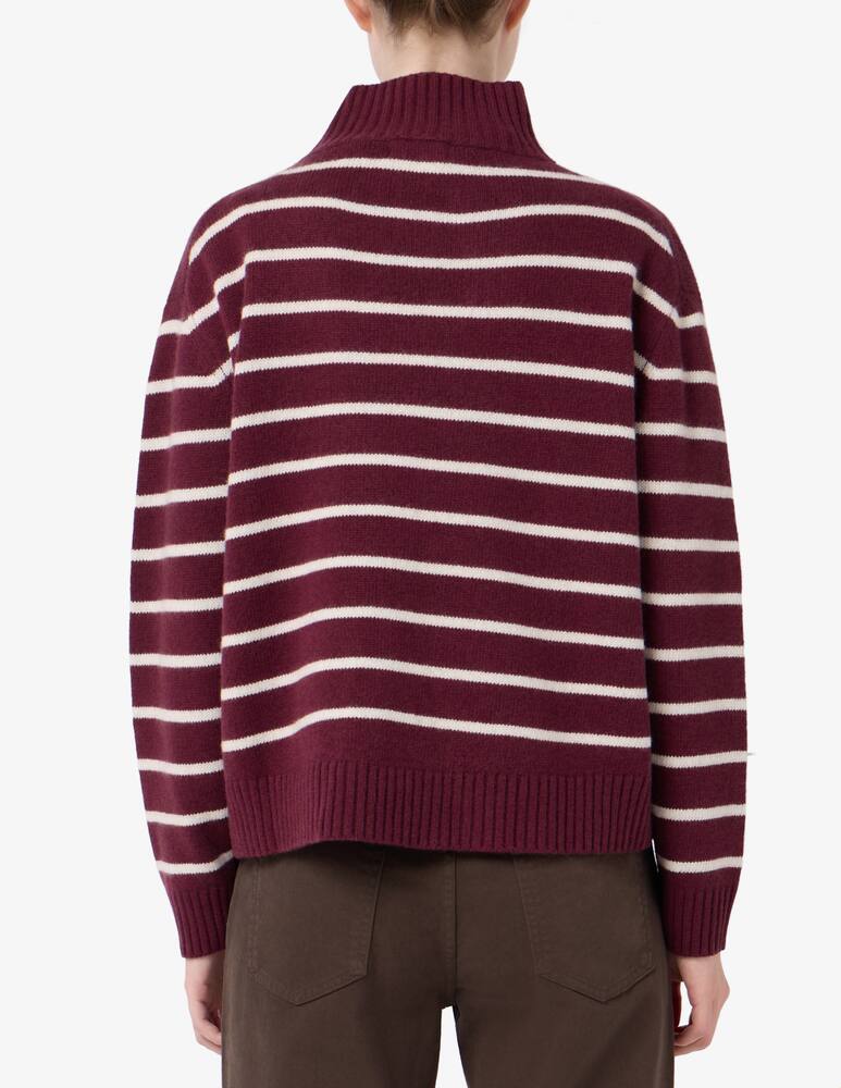 rinascente Rinascente Collection Striped wool turtleneck jumper