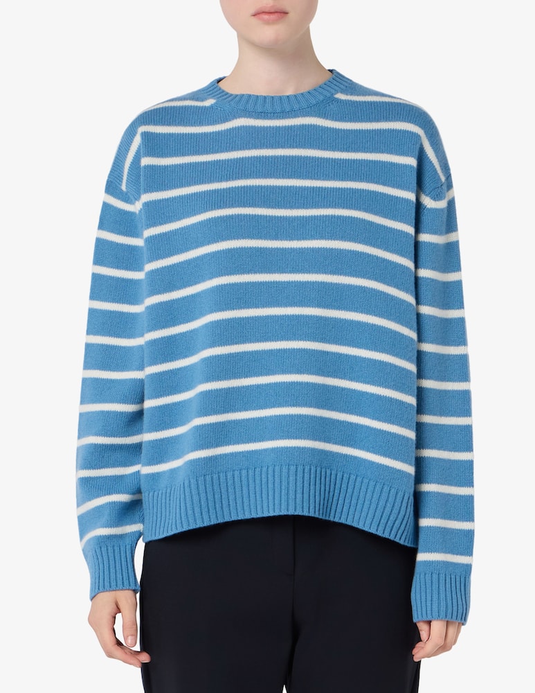 rinascente Rinascente Collection Maglia boxy righe lana