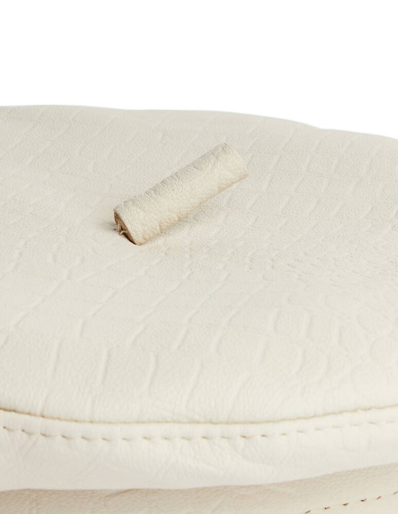 rinascente Ruslan Baginskiy Leather croco print beret