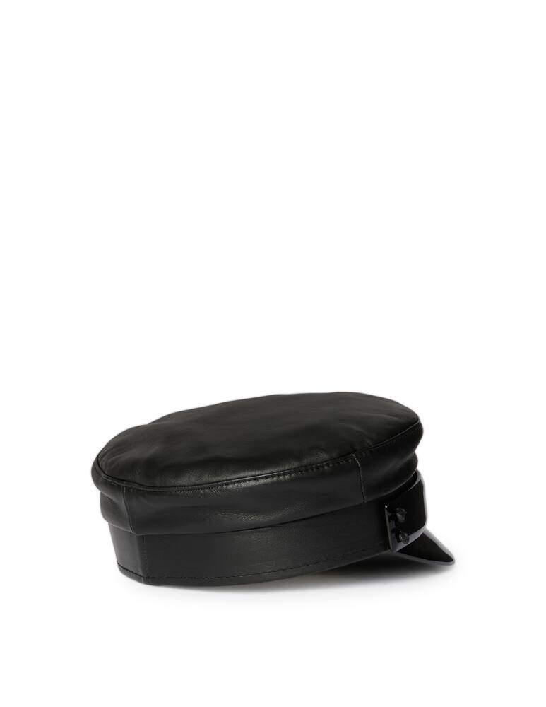 rinascente Ruslan Baginskiy Cappello baker boy in pelle 