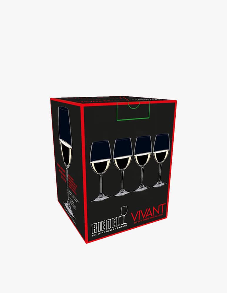 rinascente Riedel Vivant Calici Vino Bianco Set 4 pz