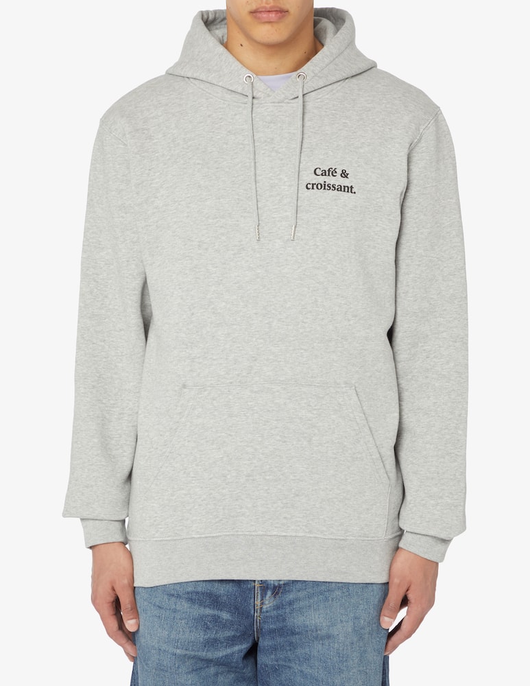 Les Petits Basics Cafe e croissant hoodie - picture 1 Les Petits Basics Cafe e croissant hoodie - picture 1