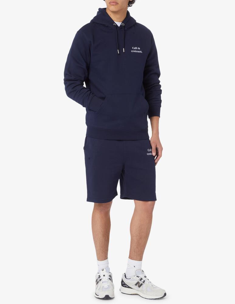 rinascente Les Petits Basics Felpa con cappuccio cafe e croissant