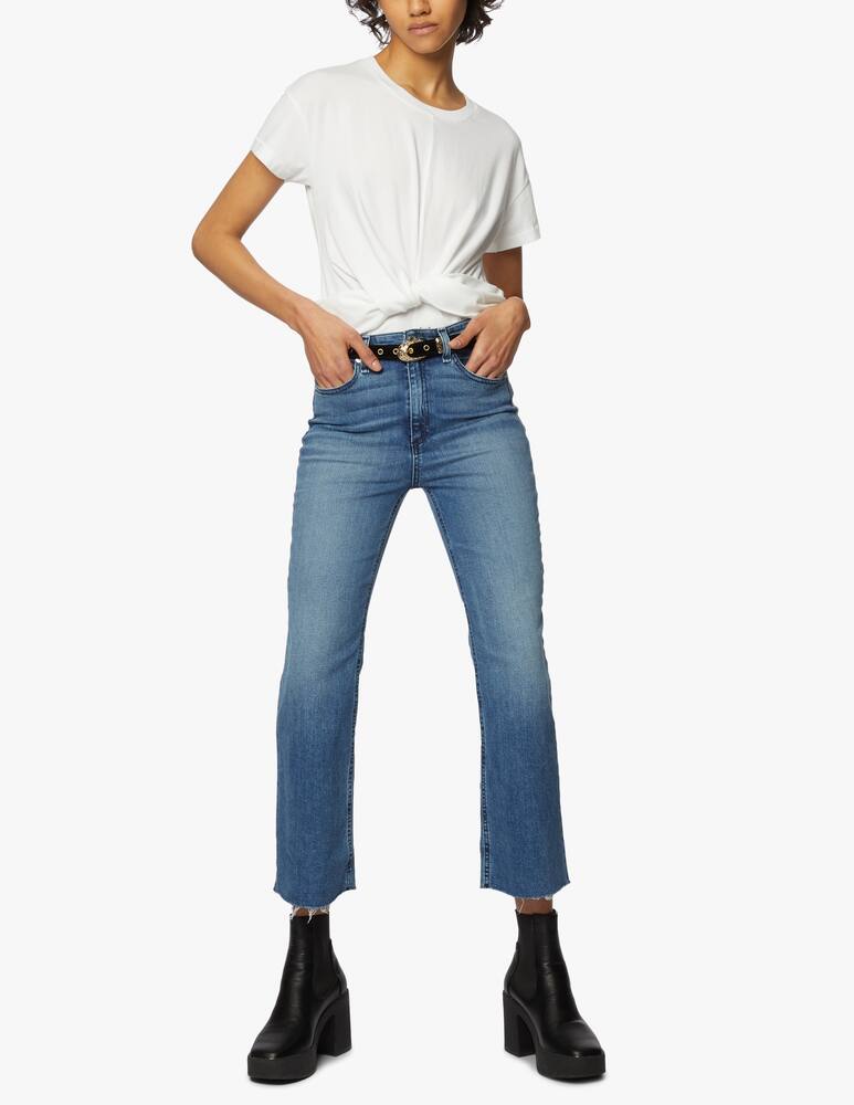 rinascente Rag & Bone Nina high-rise ankle flare jeans