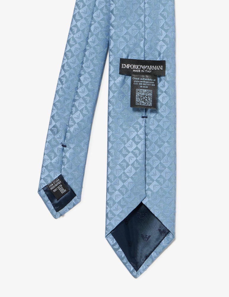 rinascente Emporio Armani Aquilette check tie