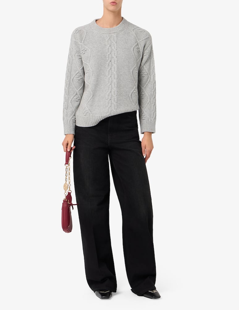 rinascente Rinascente Collection Maglione a trecce in misto lana e cashmere