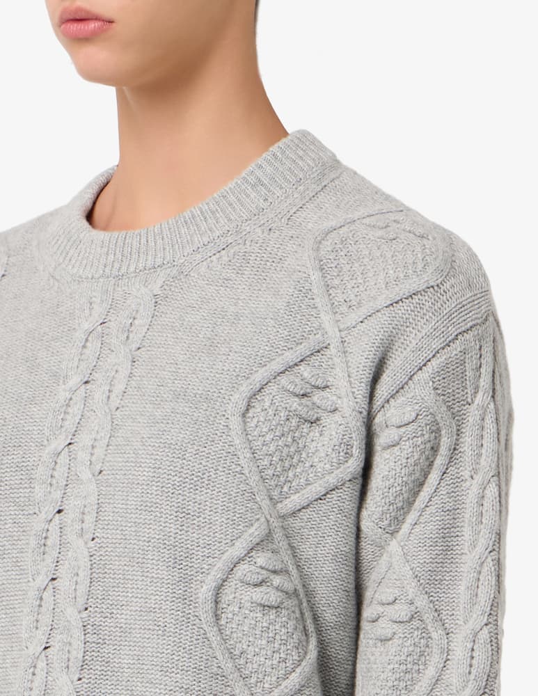 rinascente Rinascente Collection Maglione a trecce in misto lana e cashmere