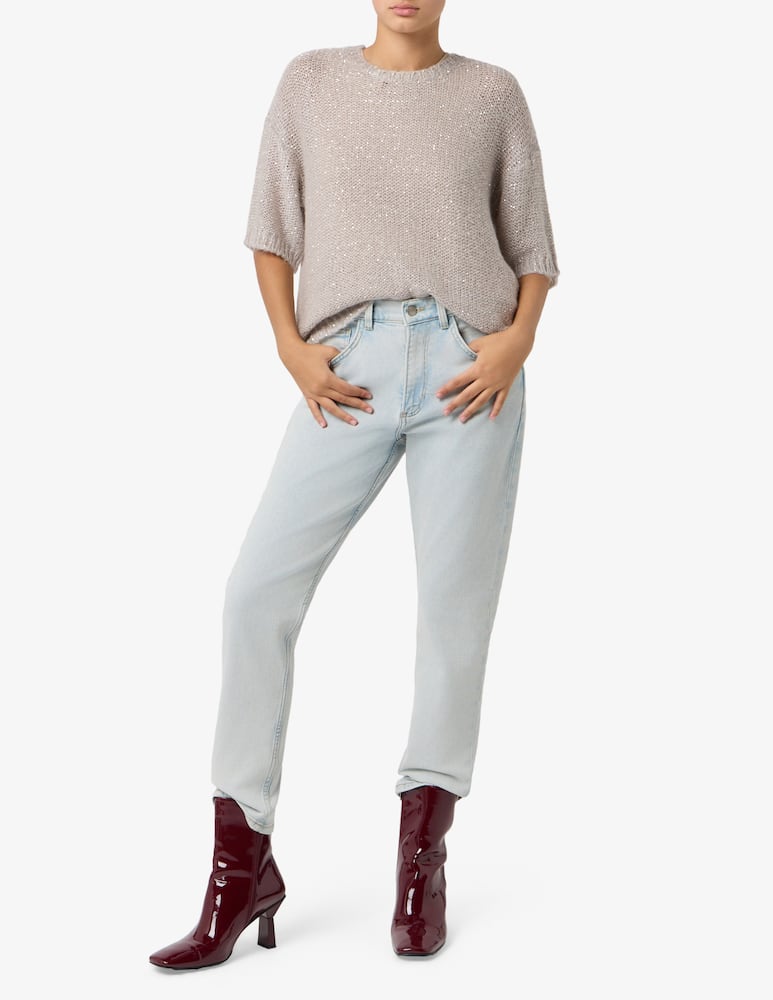 rinascente Rinascente Collection Maglia paillettes corta