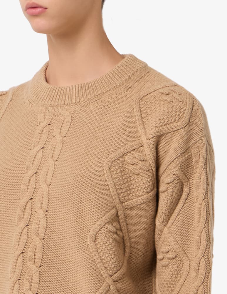 Rinascente Collection Cable knit pullover - picture 4