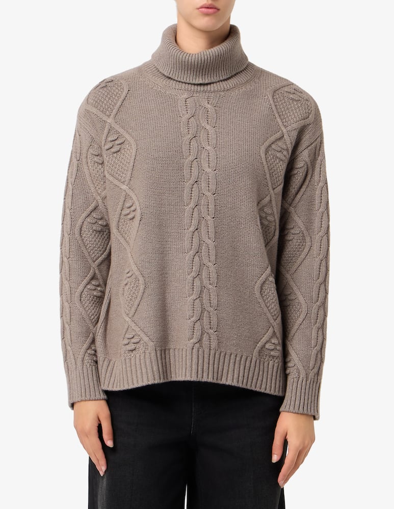 rinascente Rinascente Collection Cable knit turtleneck jumper