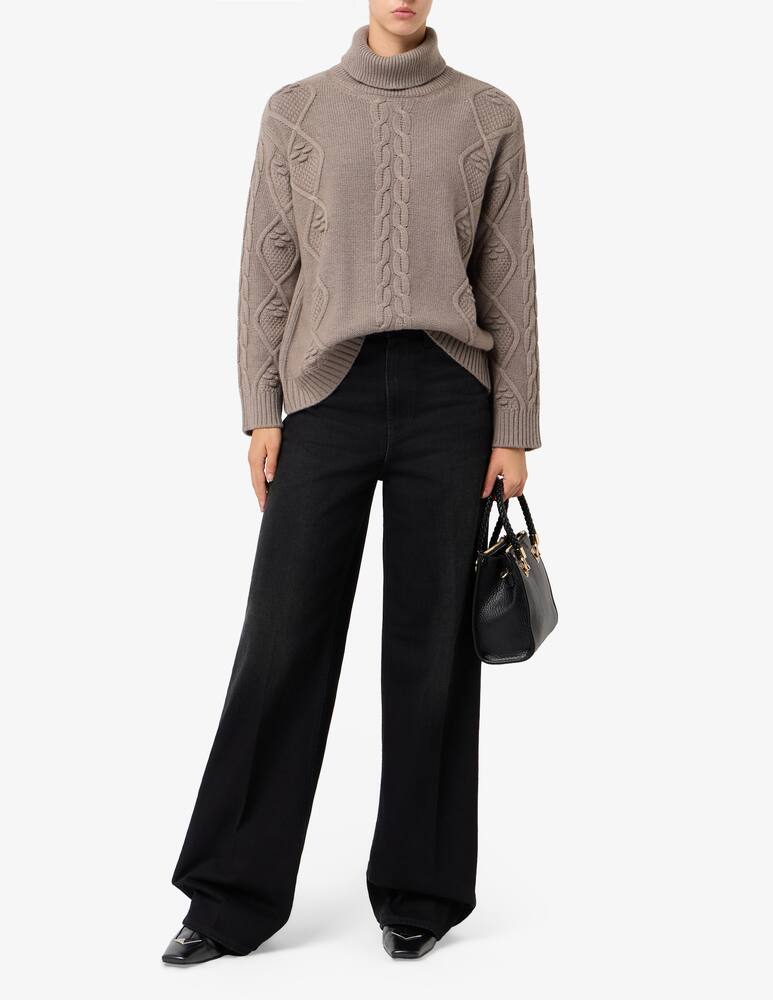 rinascente Rinascente Collection Cable knit turtleneck jumper