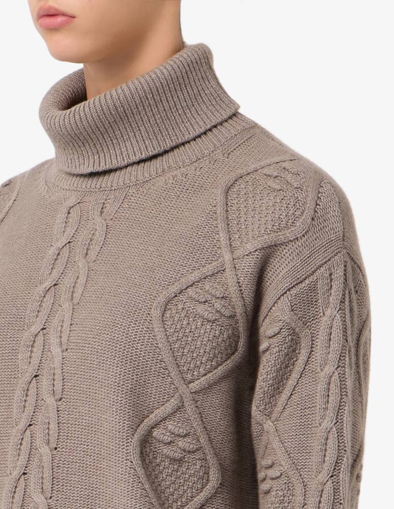 rinascente Rinascente Collection Cable knit turtleneck jumper