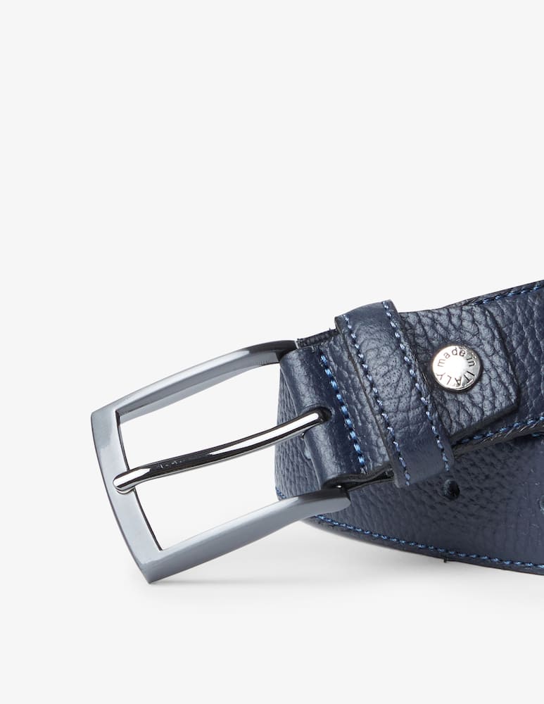 AM Accessories Cintura cervo impunturato 3,5 cm - immagine 2