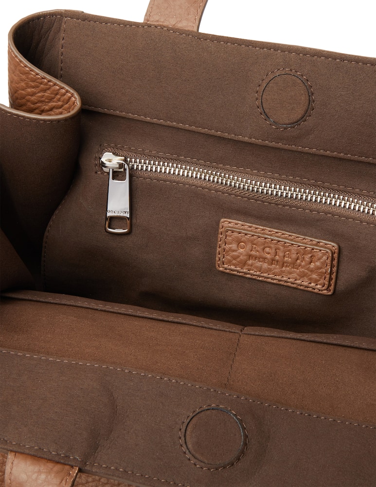 rinascente Orciani Fan Soft large leather handbag