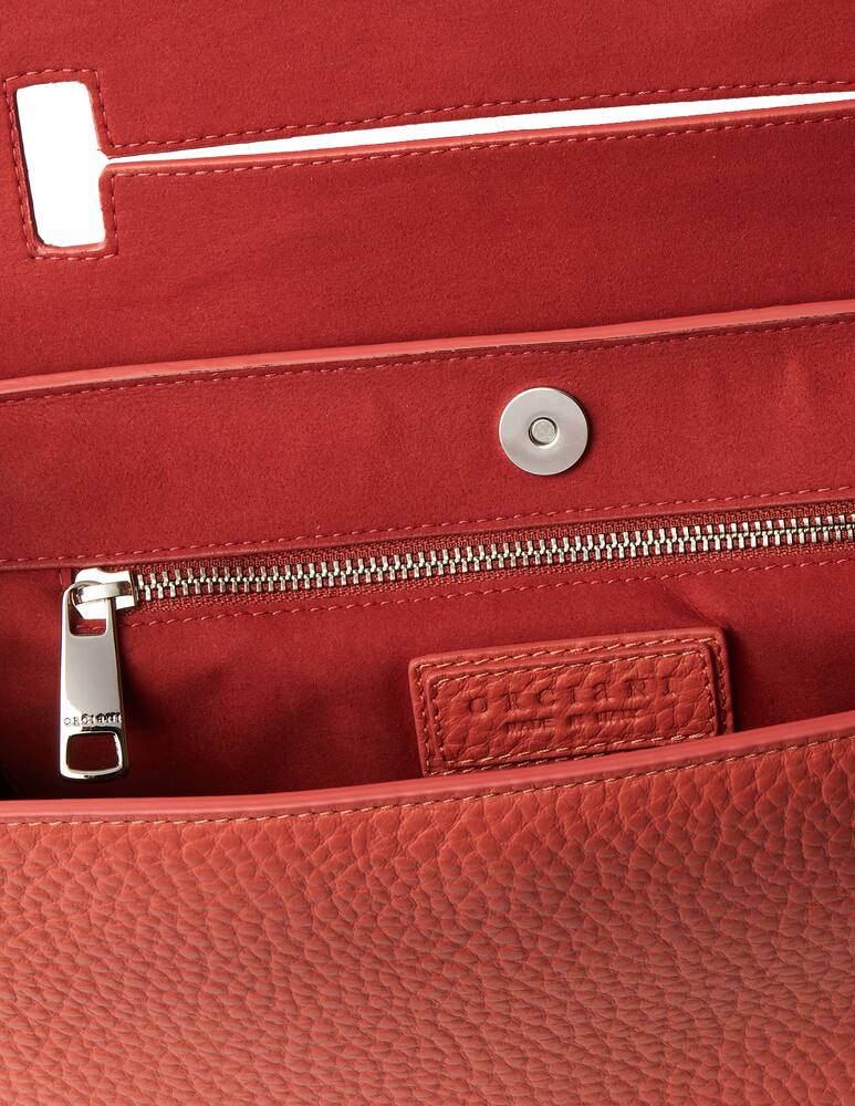 rinascente Orciani Sveva Soft medium leather shoulder bag with strap