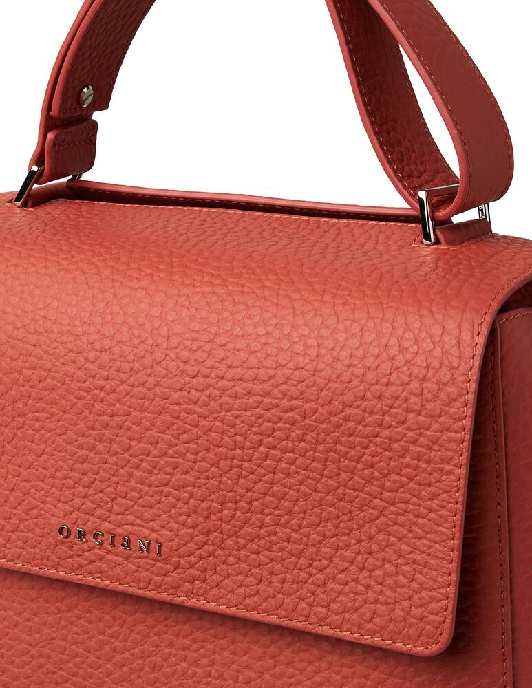 rinascente Orciani Sveva Soft medium leather shoulder bag with strap