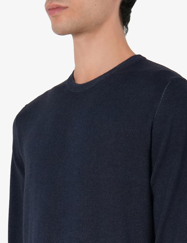 Ferrante Merino crewneck jumper - picture 4 Ferrante Merino crewneck jumper - picture 4