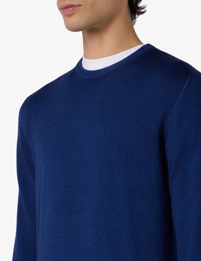 Ferrante Merino crewneck jumper - picture 4 Ferrante Merino crewneck jumper - picture 4