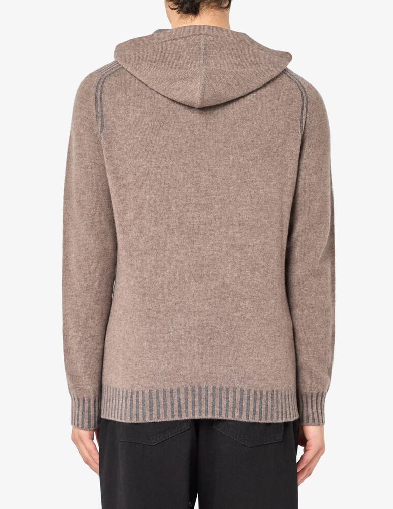 rinascente Ferrante Hooded knit jumper