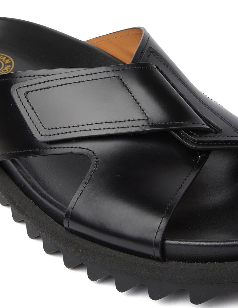 rinascente Dries Van Noten Sandalo incrociato - nero