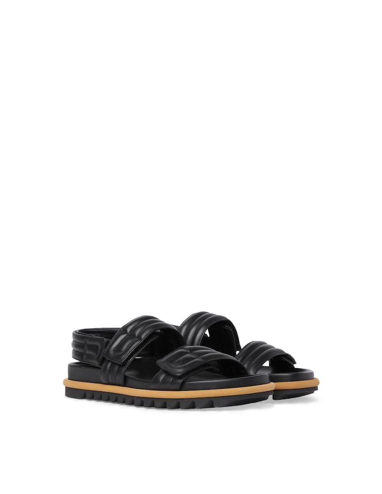 rinascente Dries Van Noten Padded sandal - black