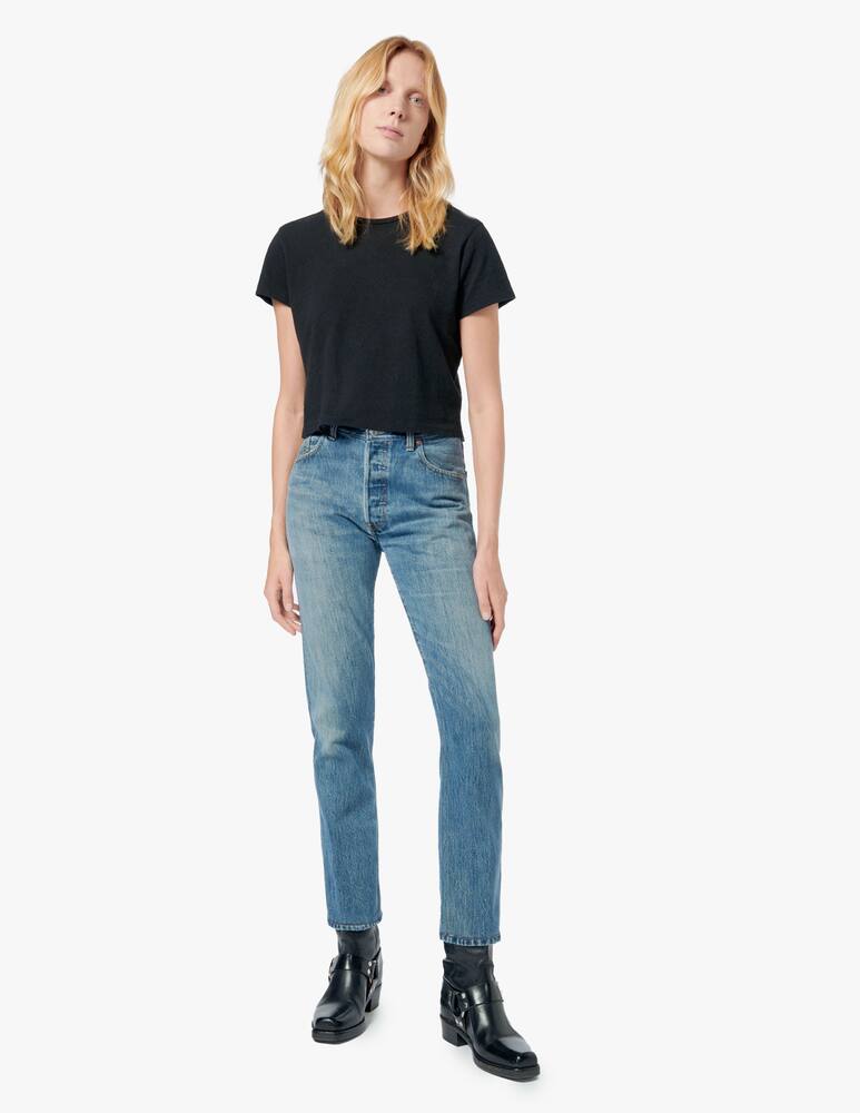 rinascente Re/Done High rise ankle crop jeans