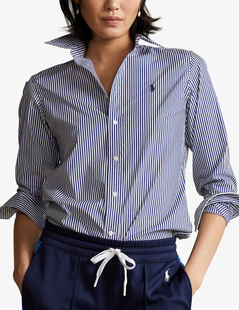 Polo Ralph Lauren Georgia slim long sleeve shirt - Blue - picture 7 Polo Ralph Lauren Georgia slim long sleeve shirt - Blue - picture 7