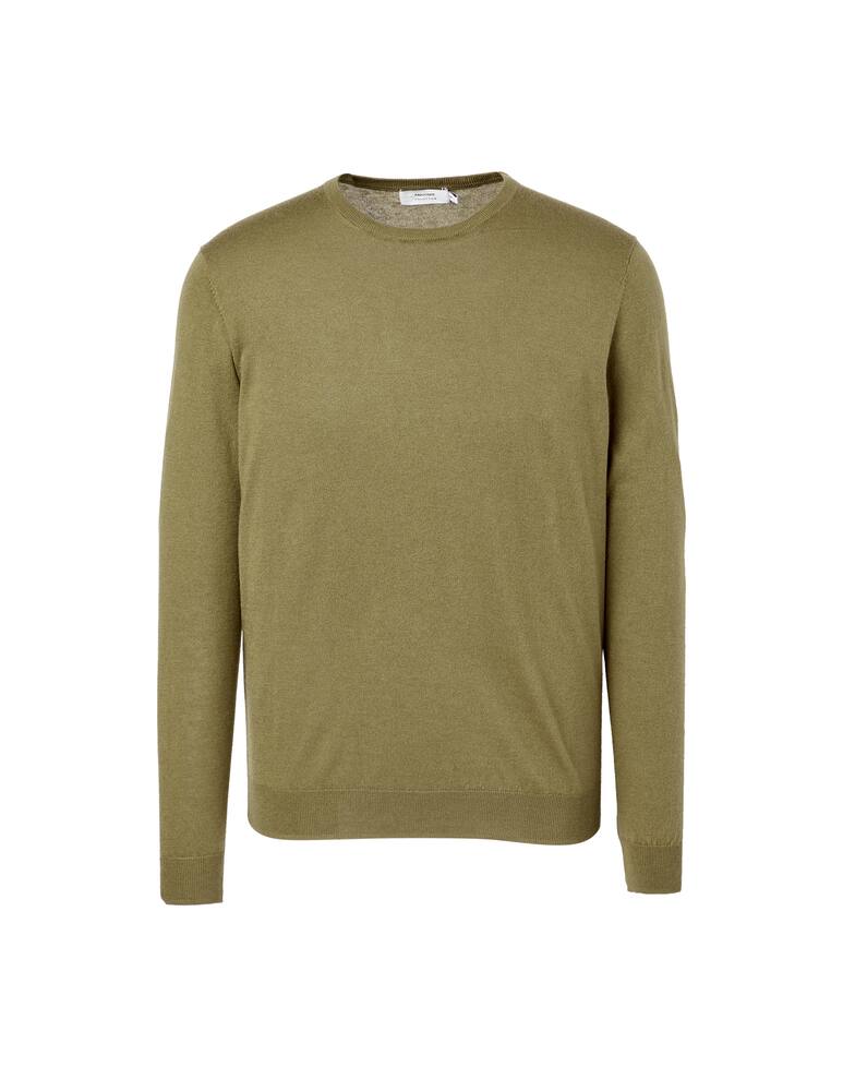 rinascente Pure Cashmere Silk and cashmere cotton crewneck - green