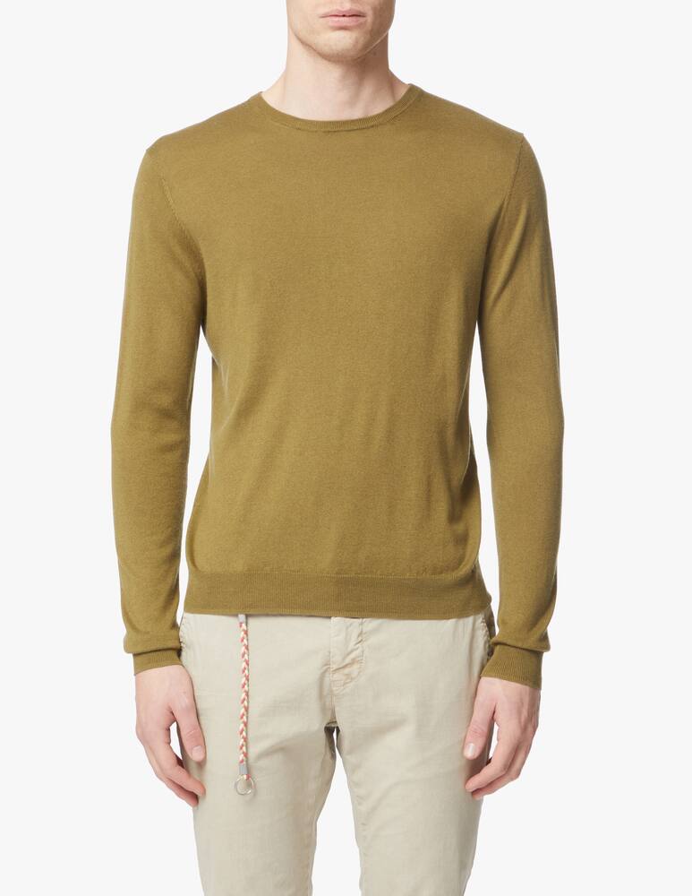 rinascente Pure Cashmere Silk and cashmere cotton crewneck - green