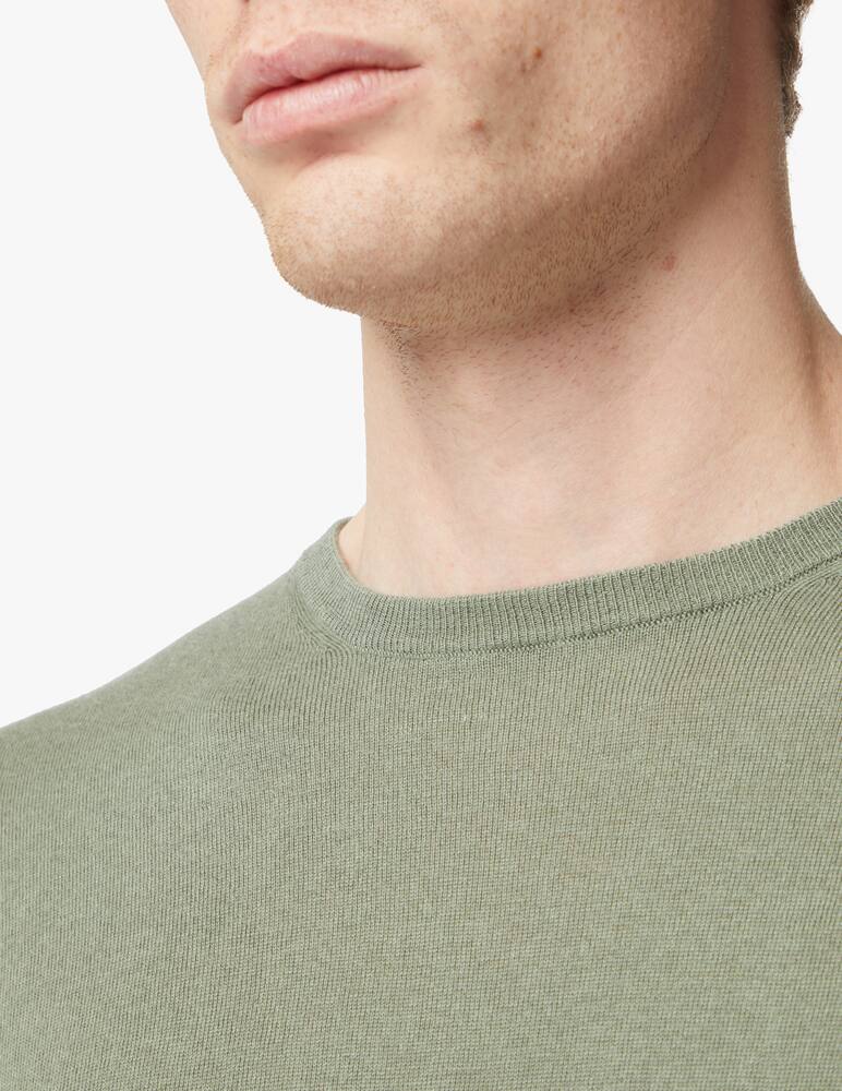 rinascente Pure Cashmere Silk and cashmere cotton crewneck - green